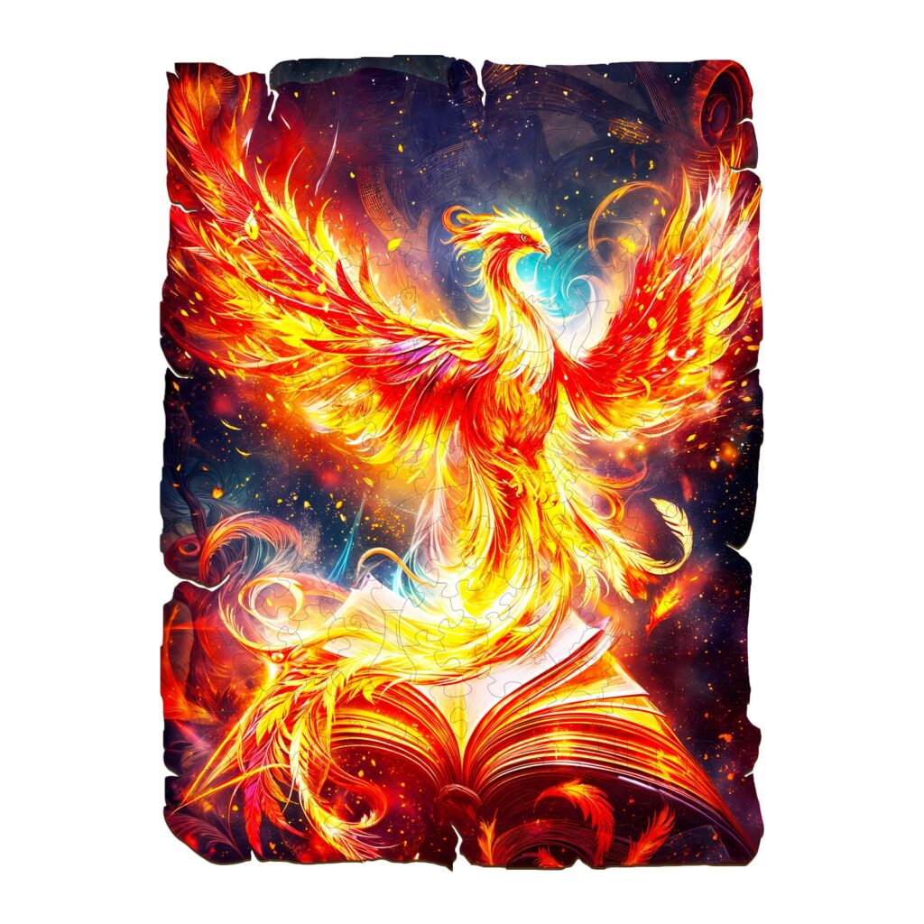 Wooden Jigsaw Puzzle – Phoenix Legends