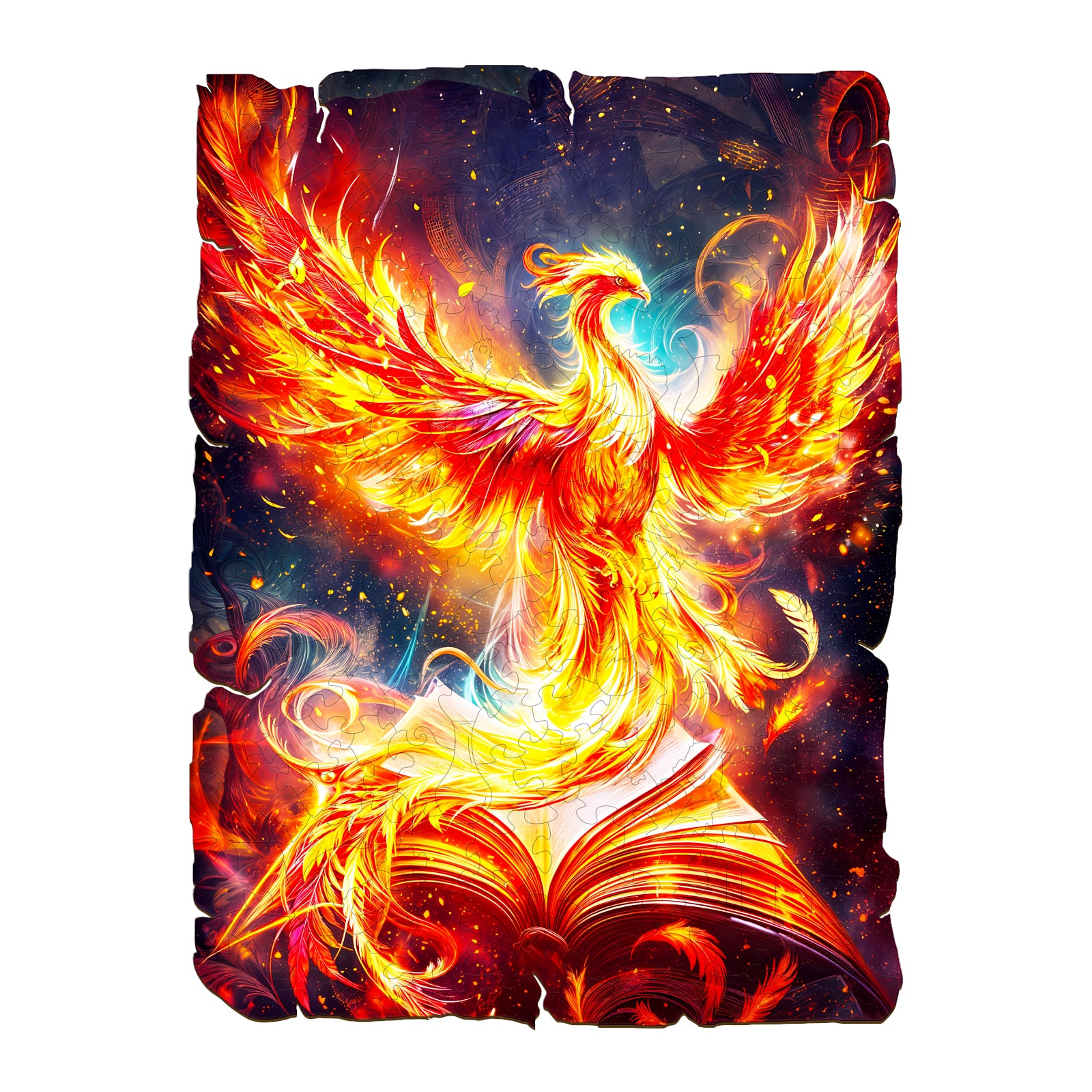 Wooden Jigsaw Puzzle – Phoenix Legends