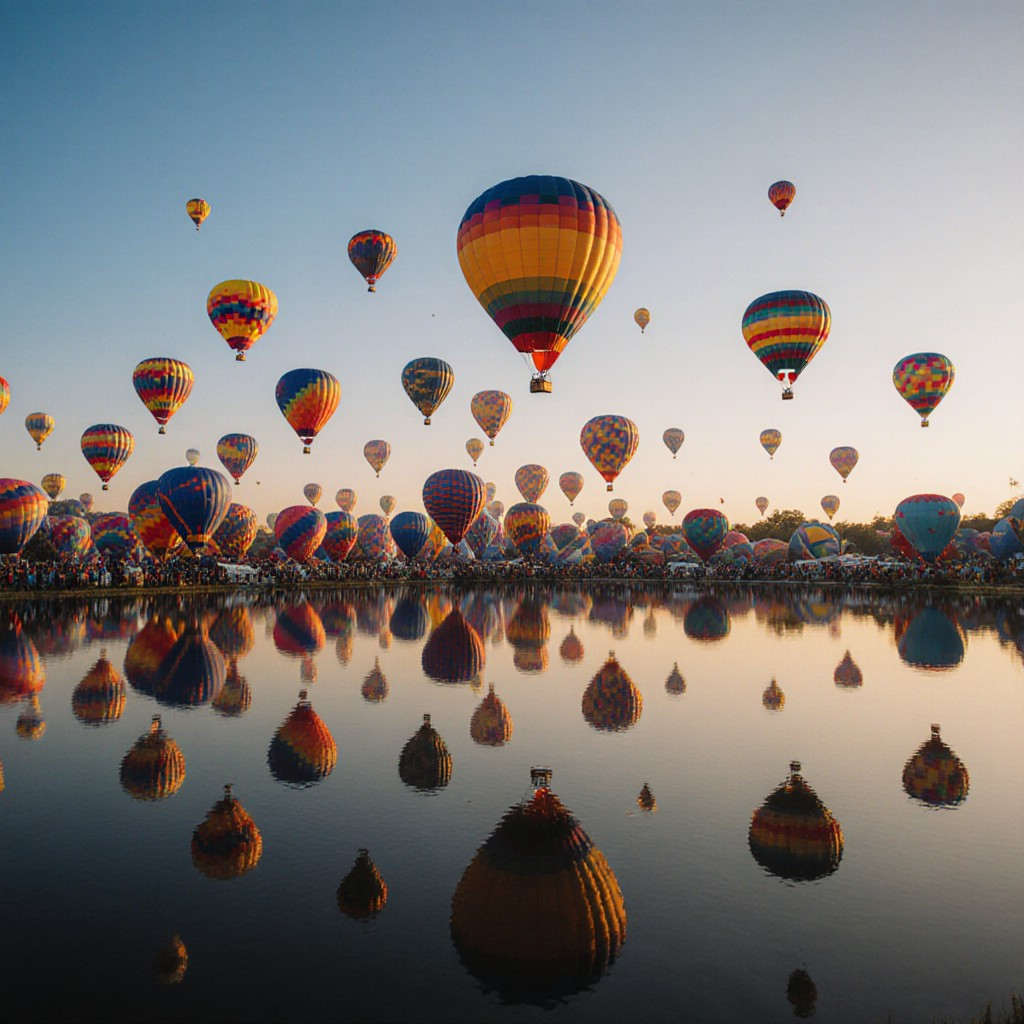Soar High with a Hot Air Balloon Festival Puzzle Soar High with a Hot Air Balloon Festival Puzzle
