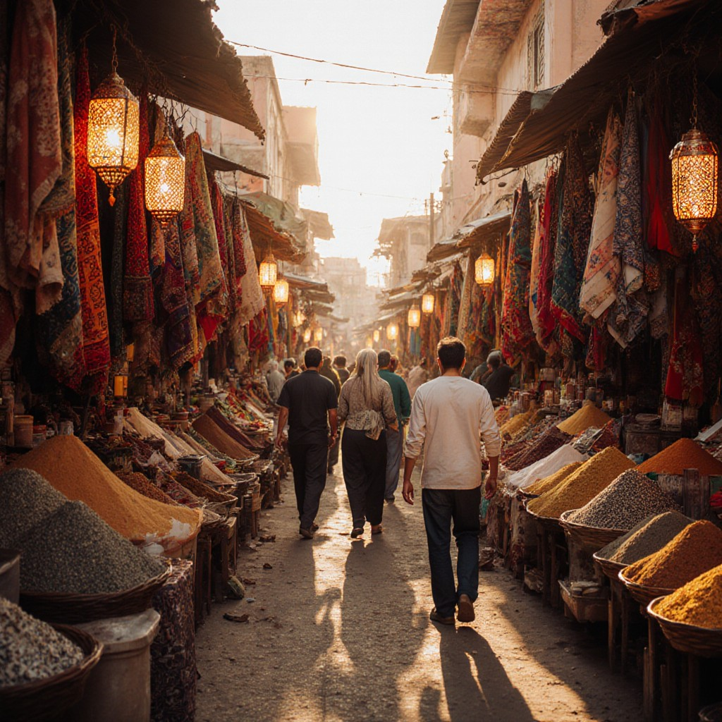 A Puzzle Journey Through a Moroccan Marketplace A Puzzle Journey Through a Moroccan Marketplace