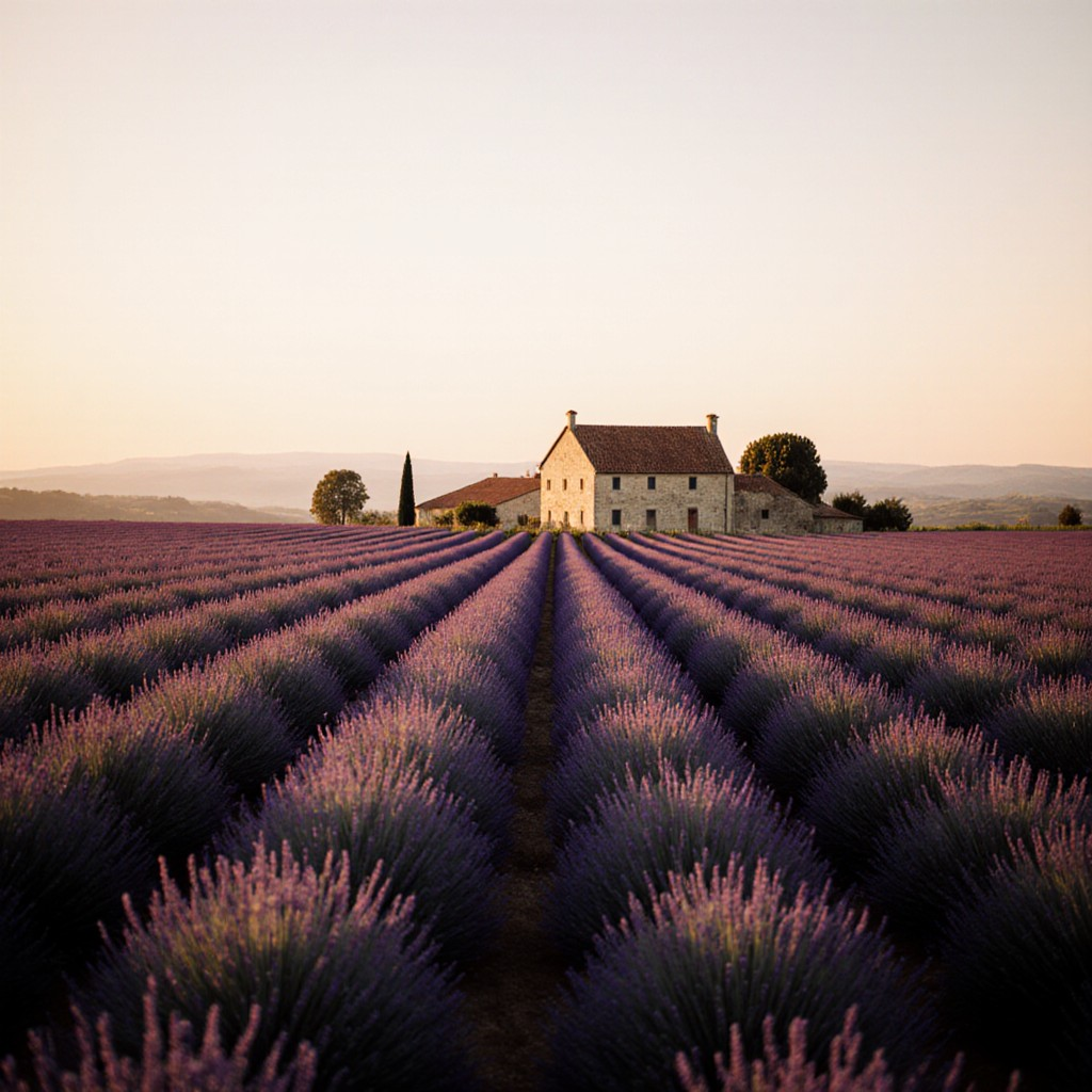 Relax with a Lavender Field Puzzle Relax with a Lavender Field Puzzle
