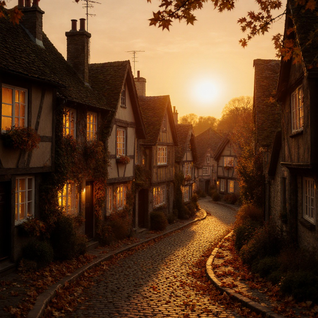 The Warm Charm of Autumn Captured in a Puzzle The Warm Charm of Autumn Captured in a Puzzle